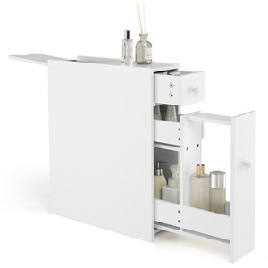 Bathroom Cabinet Slim Floor Cabinet