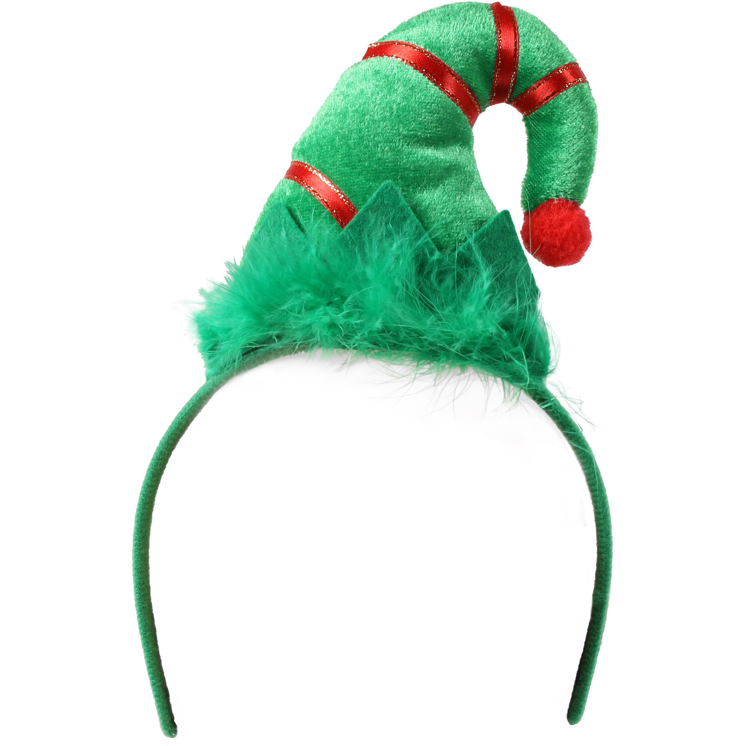 Amscan Santa & Elf Haarband Set | Weihnachts-Party-Accessoire | Für Kinder & Erwachsene