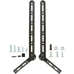 Universal L-shaped Soundbar Bracket for Mounting Below TV