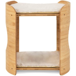 2-Tier Elevated Cat Bed Cat Tower