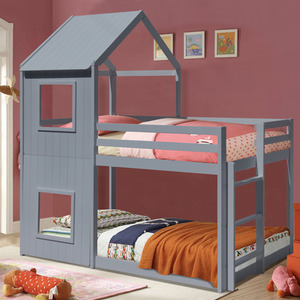 3ft House Style Wooden Bunk
