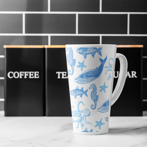Sealife Latte Mug