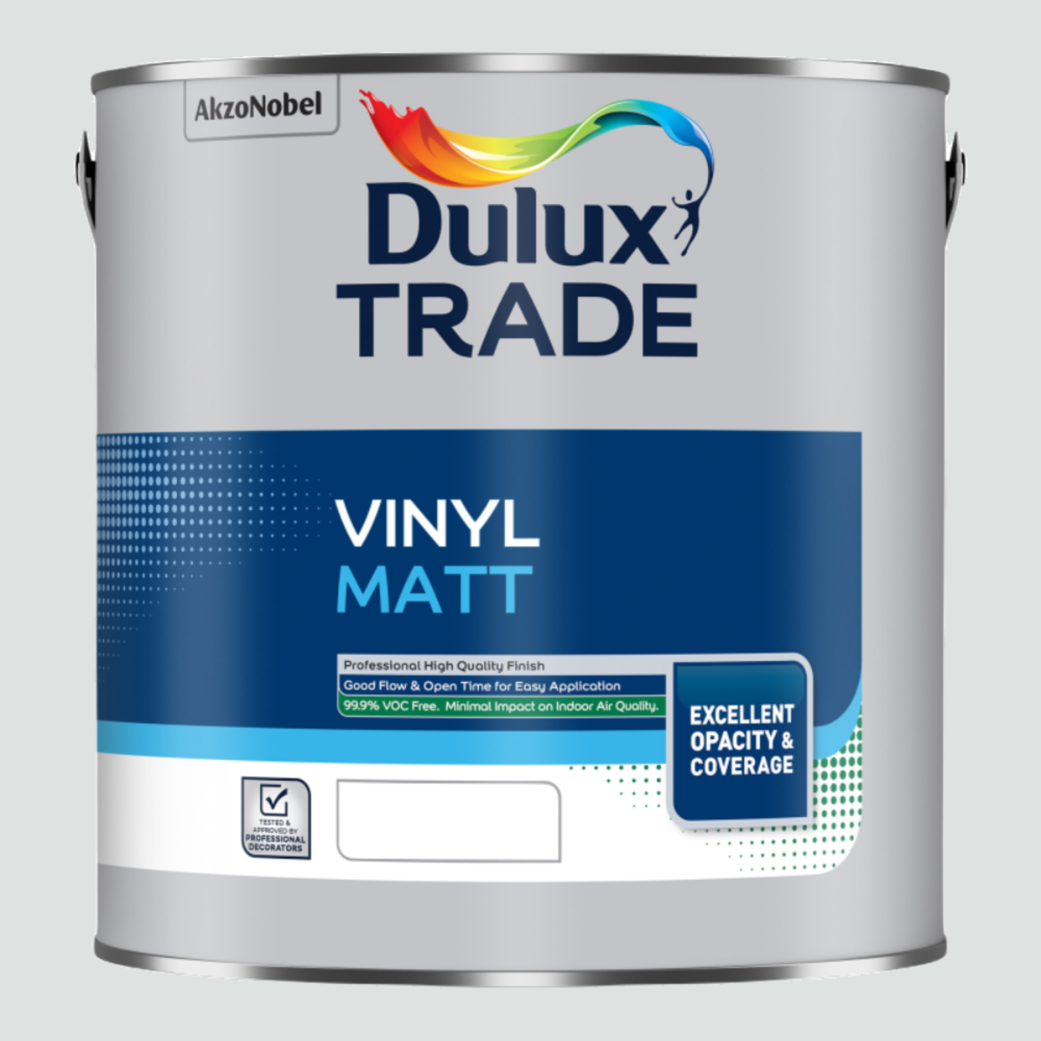 Vinyl Matt Mixed Colour - CORNFLOWER WHITE  / 2.5l