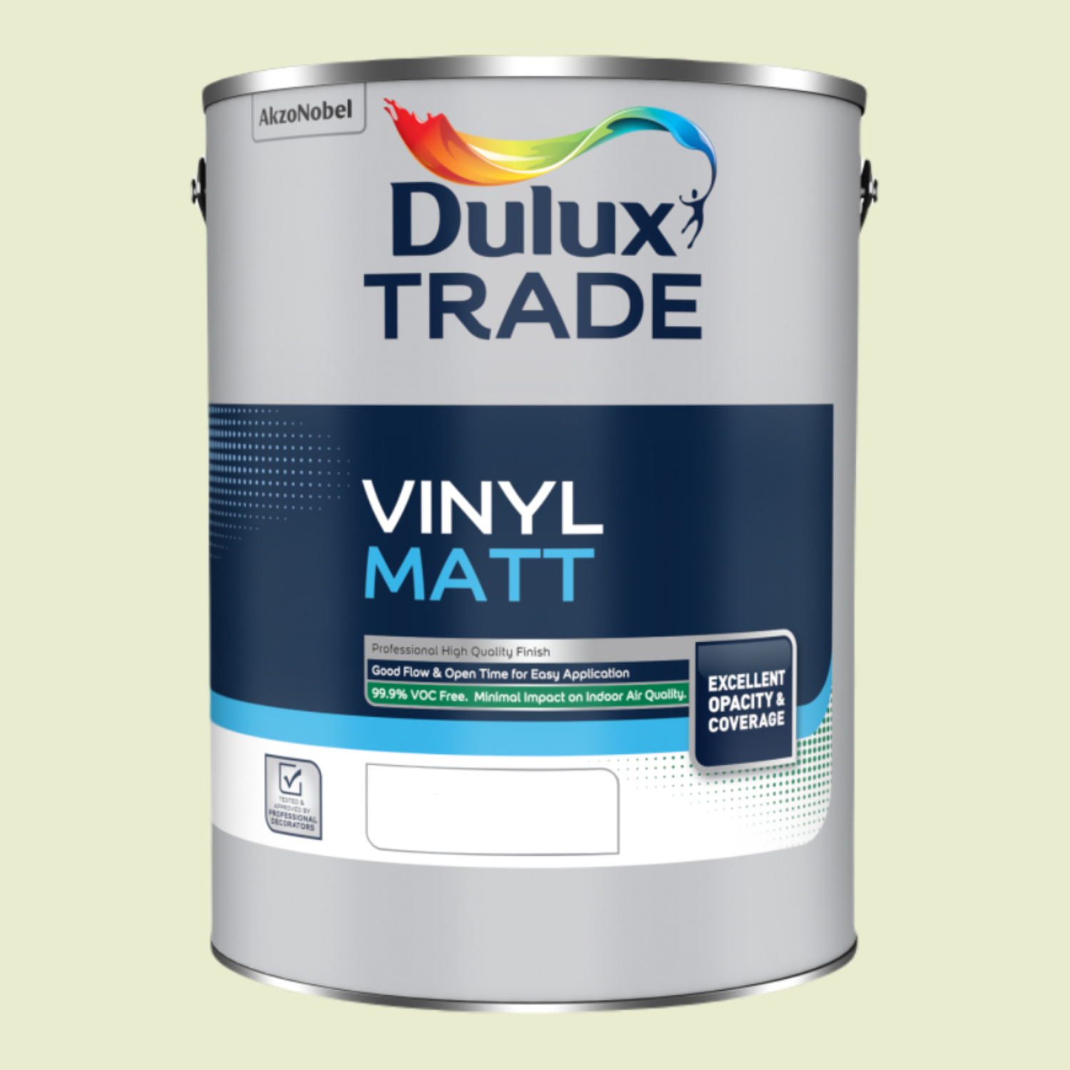 Dulux Trade Soft Apple Walls and Ceilings Vinyl Matt Paint 5L