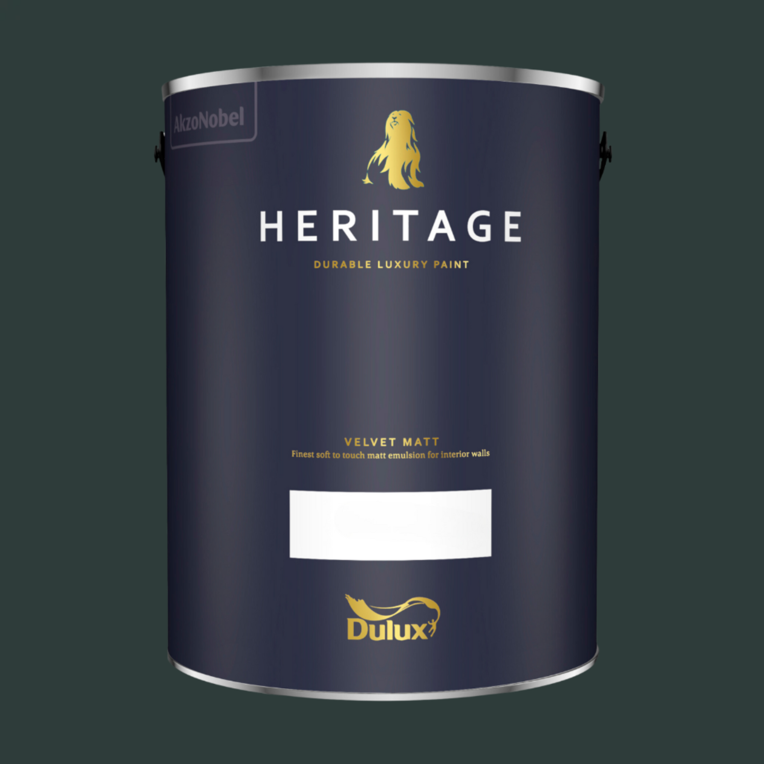 Dulux Trade Heritage Matt Paint - Mallard Green / 5L