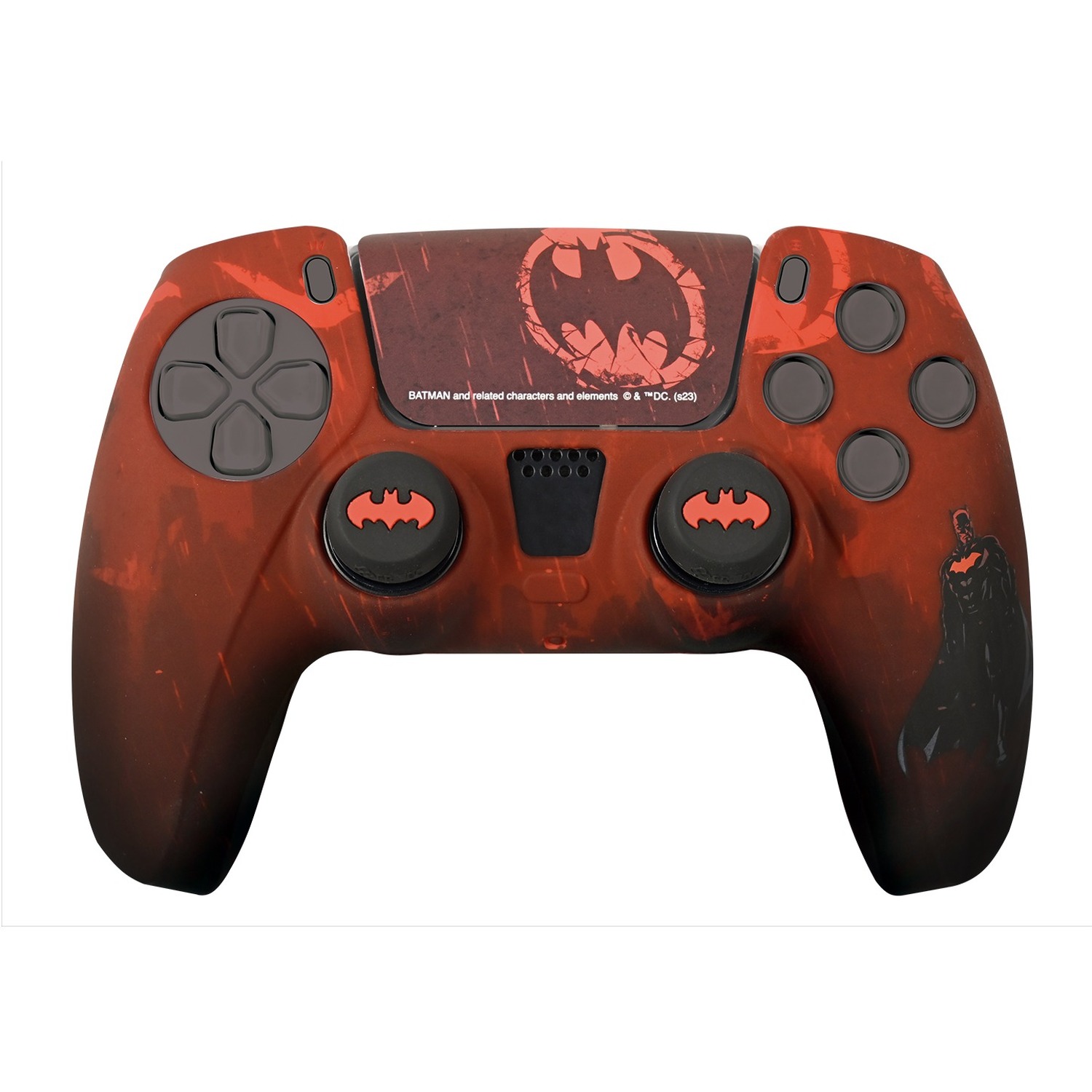 Batman PS5 Dualsense Controller Accessories Pack (Skin and Thumb Grips)