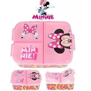Minnie Mouse 2 / Minnie Mouse 2 Official Licenced Minnie Mouse-2 3-Compartment School Lunch Box shot 7558855