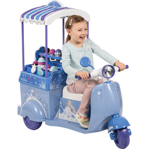 HUFFY Disney Frozen Ice Cream Kart Electric Ride-on