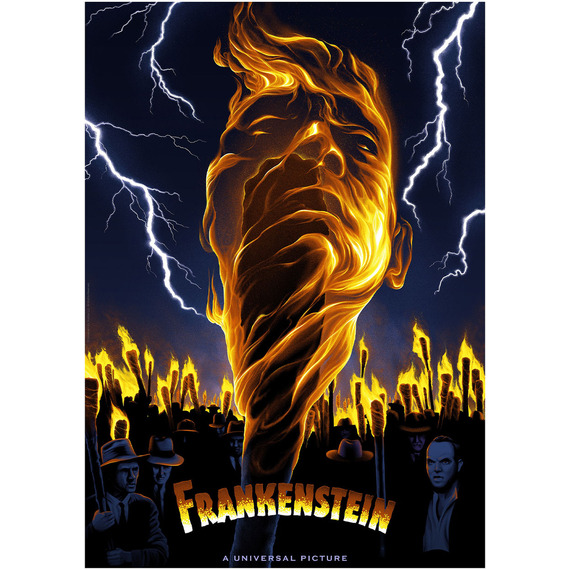 Universal Monsters Frankenstein Limited Edition Art Print
