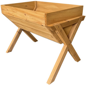 Veg Trough Wooden Raised Vegetable Bed Planter
