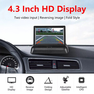 Folding Rear View Reversing Camera Kit