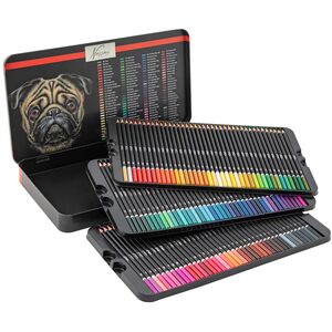 Totum Nassau Coloured Pencil Set 120 Pieces in Tin Box