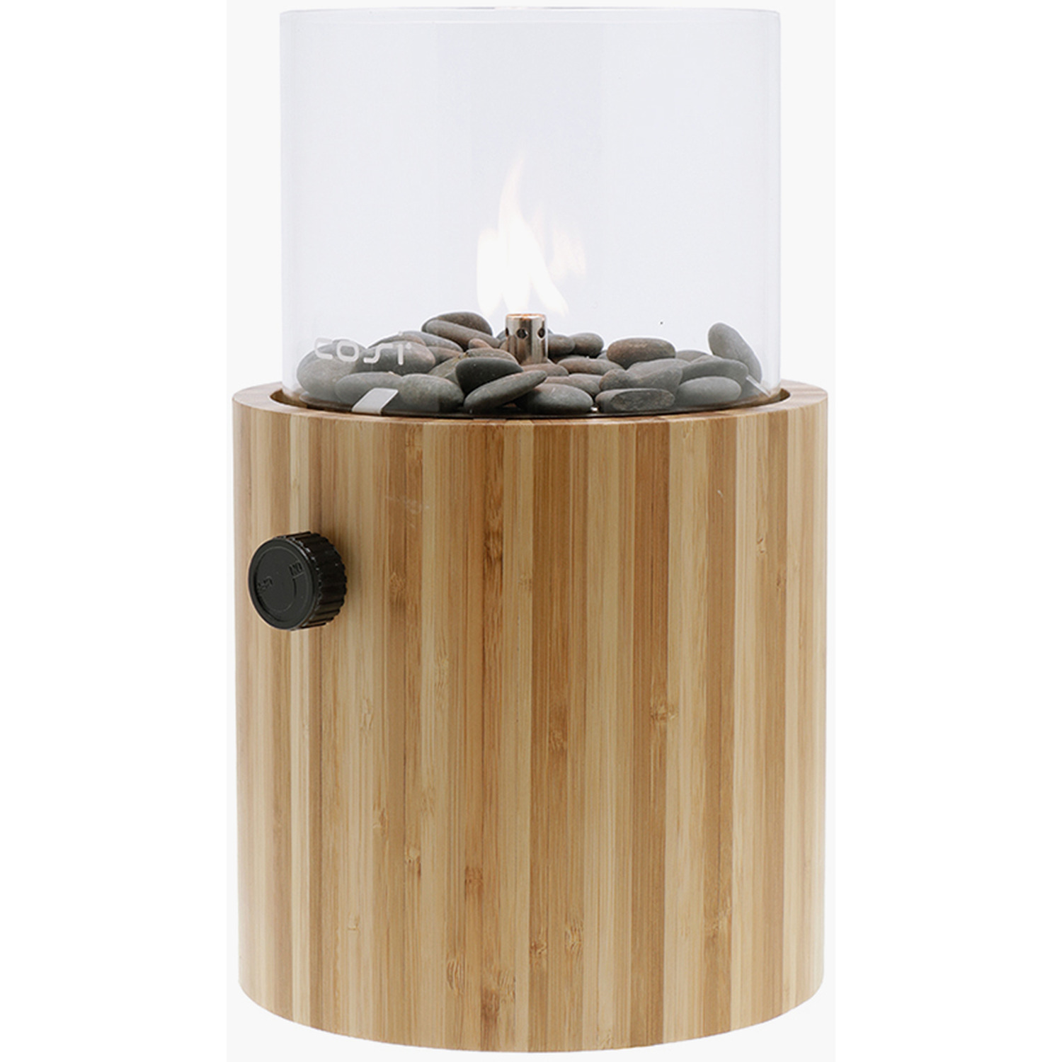 Cosiscoop Portable Tabletop Gas Fire Pit Lanter - Natural 30in