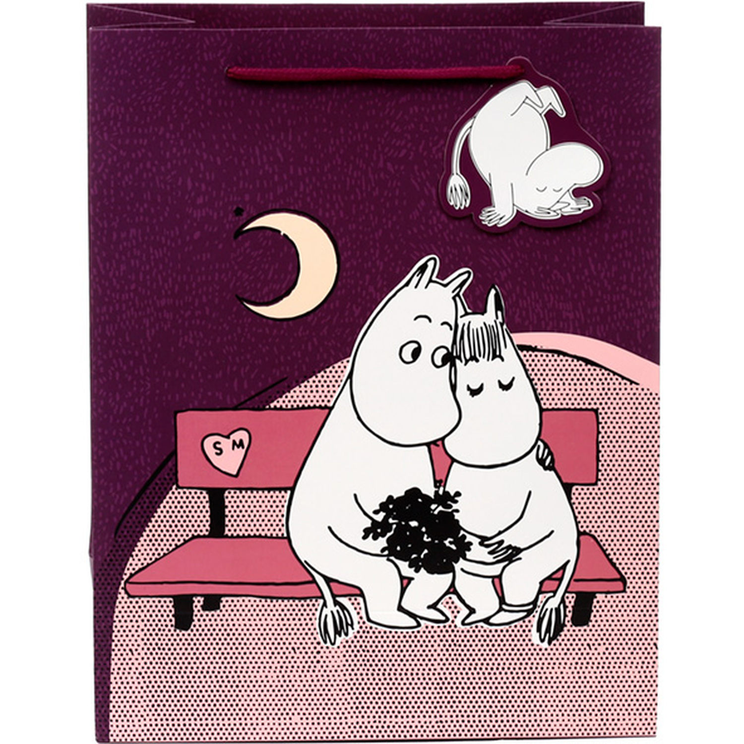 Gift Bag Large - Moomin - Purple