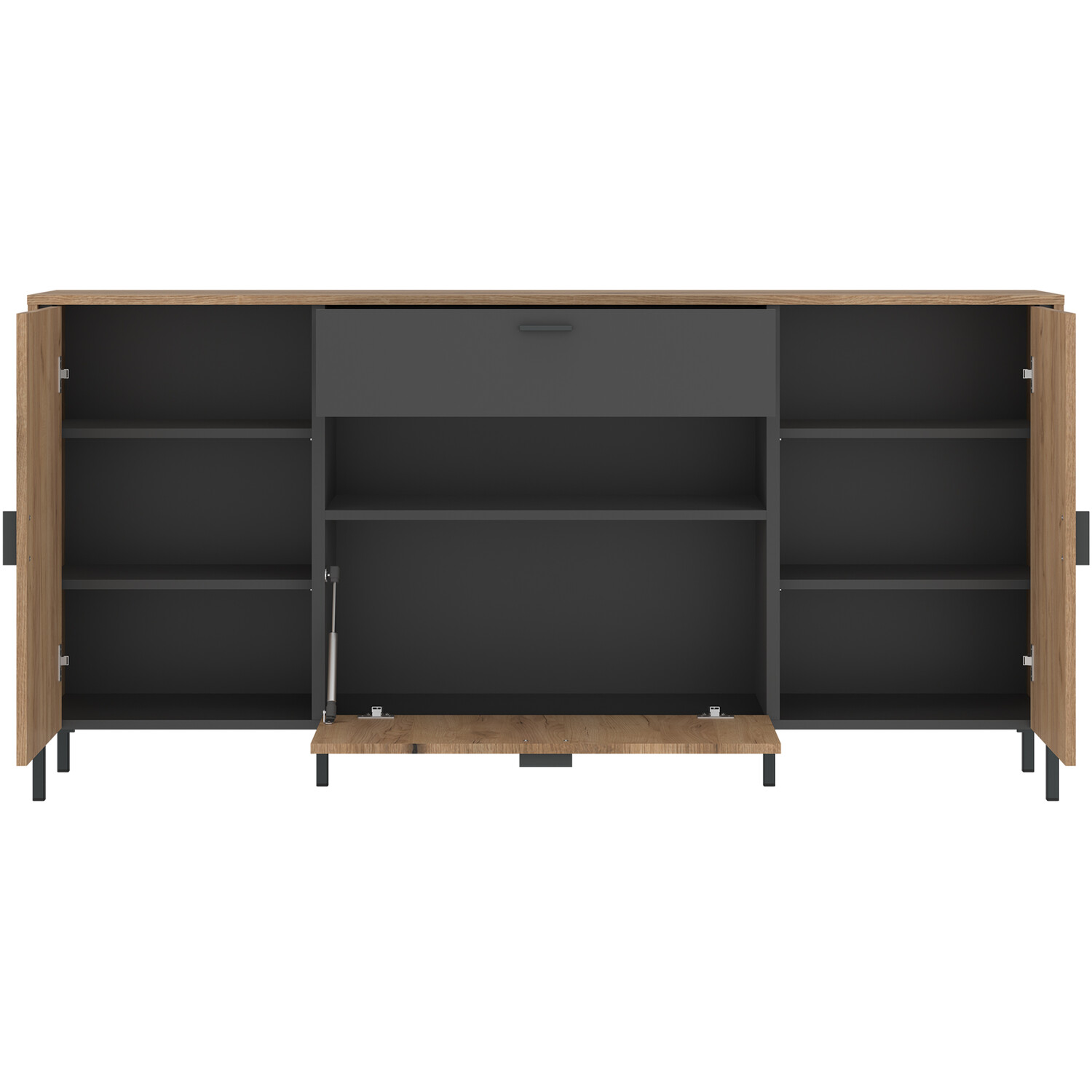 Arundel Flap Drawer Sideboard - Oak