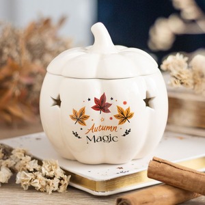 Autumn Magic Pumpkin Oil Burner and Wax Warmer