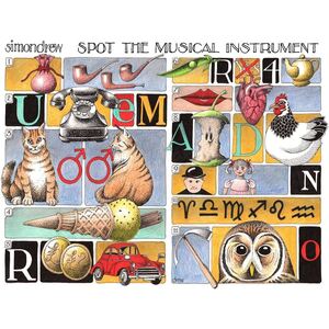 - Spot the musical instrument - Simon Drew Designs - 1000 piece Jigsaw