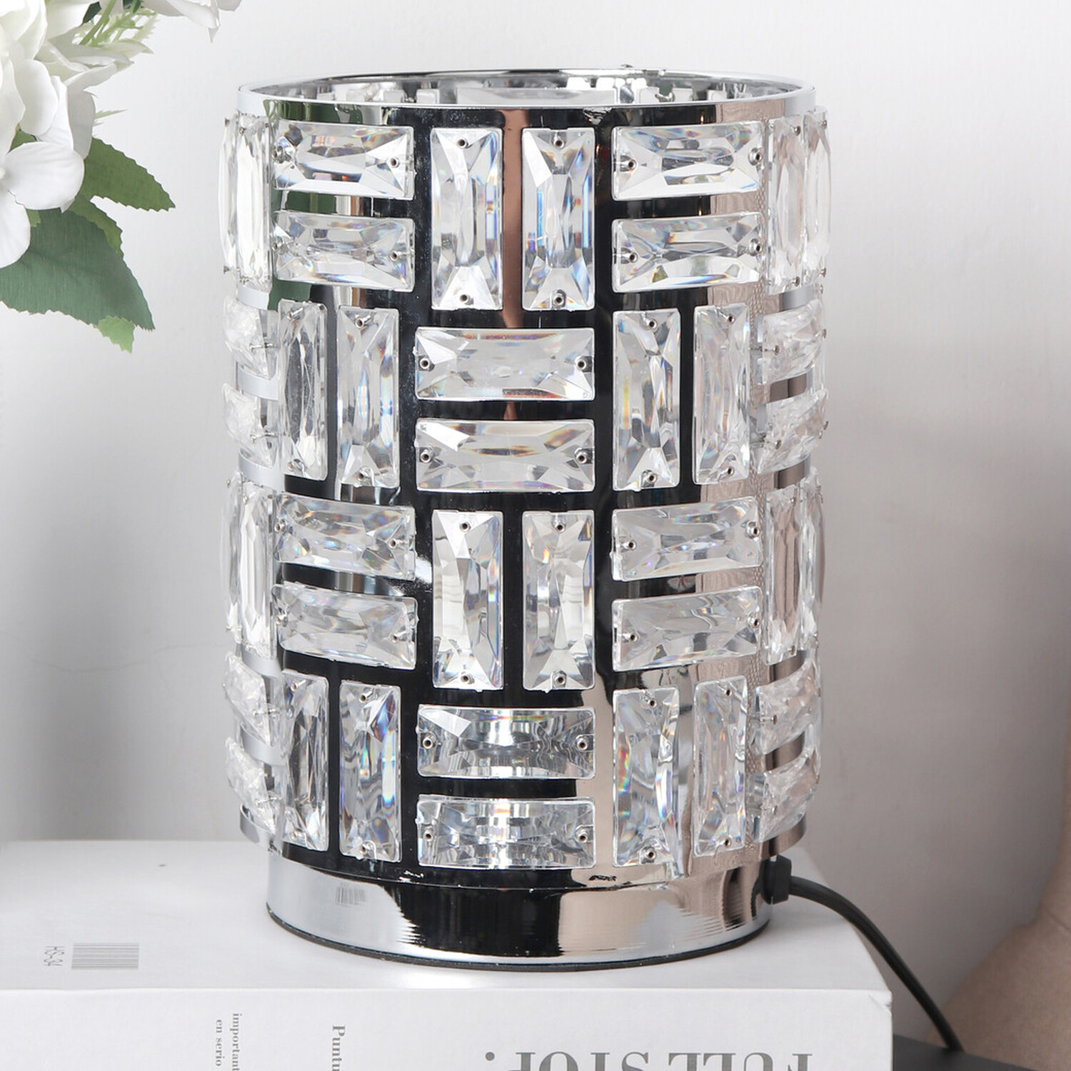Image of Tillie Pad Lamp - Chrome