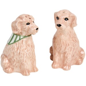 Waggy Tails 3D Ceramic Salt and Pepper Set