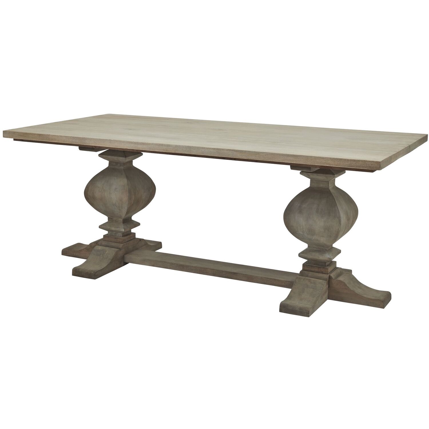 Elegant Large Dining Tablep - Brown