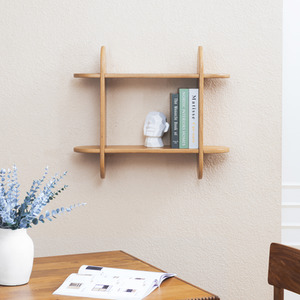 Montague Solid Wood Wall Mounted Shelves