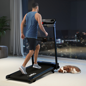 Bluetooth Folding Treadmill with LED Display