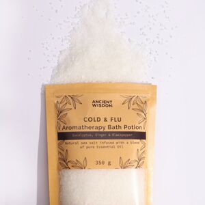 Aromatherapy Bath Potion in Kraft Bag Colds  Flu