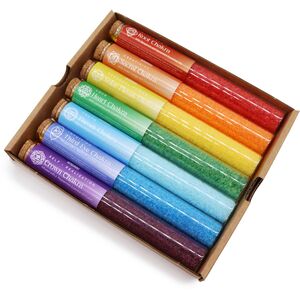 Chakra Bath Salt Gift Pack of 7 Multicolor