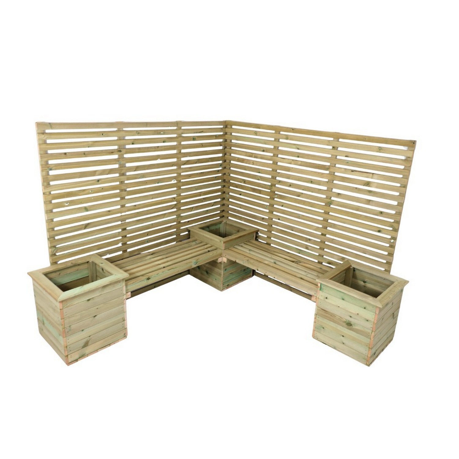 Churnet Valley Garden Furniture Ltd Unisex Brown Valley Trough - Timber - Garden Planter - Fully Assembled In Medium - Image 4