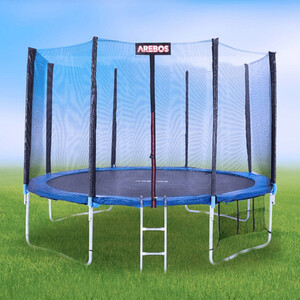 Trampoline Safety Net and Edge Cover Spare Parts 366cm 8 Net poles