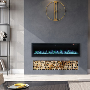 Stylish Electric Fireplace with Remote 12 Flame Colours