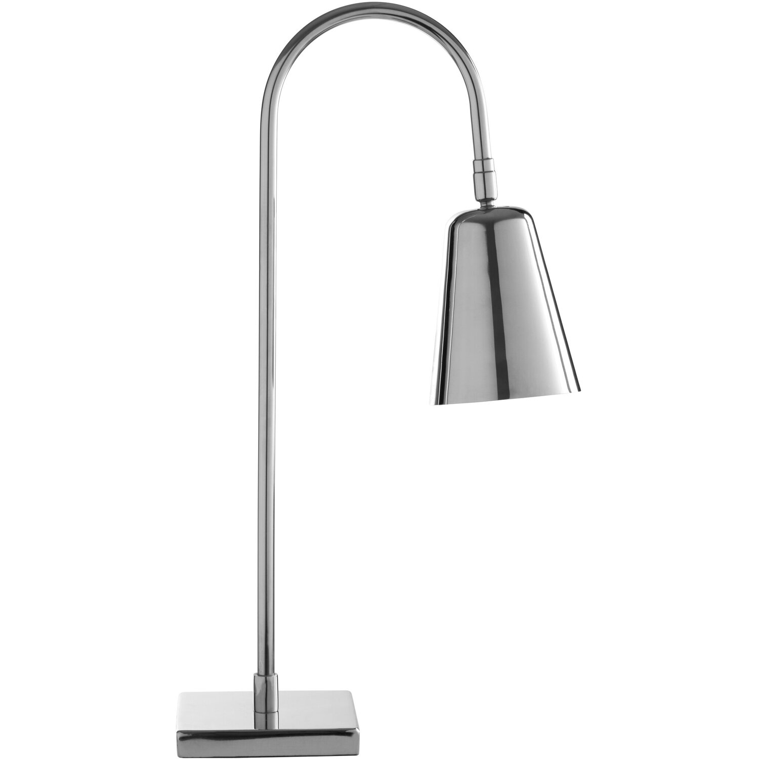 Image of Mano Silver Table Lamp - Silver