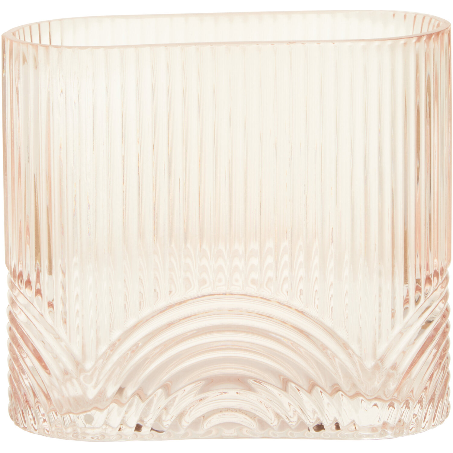 Glynn Glass And Gold Large Vase - Glass 100%