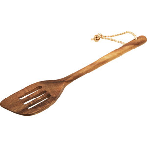 Kora Acacia Wood Slotted Spatula