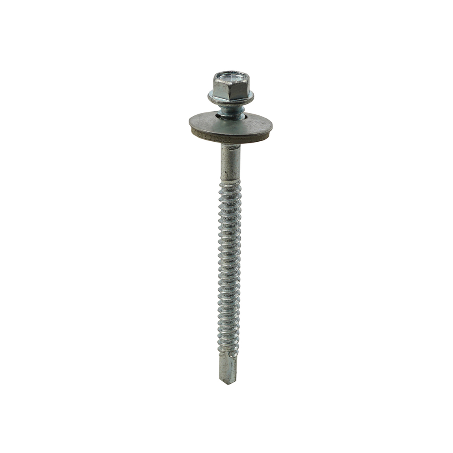 JCP CONSTRUCTION PRODUCTS Metalfix Self-Drilling Screws 5.5 x 65mm - Box of 100 in Silver