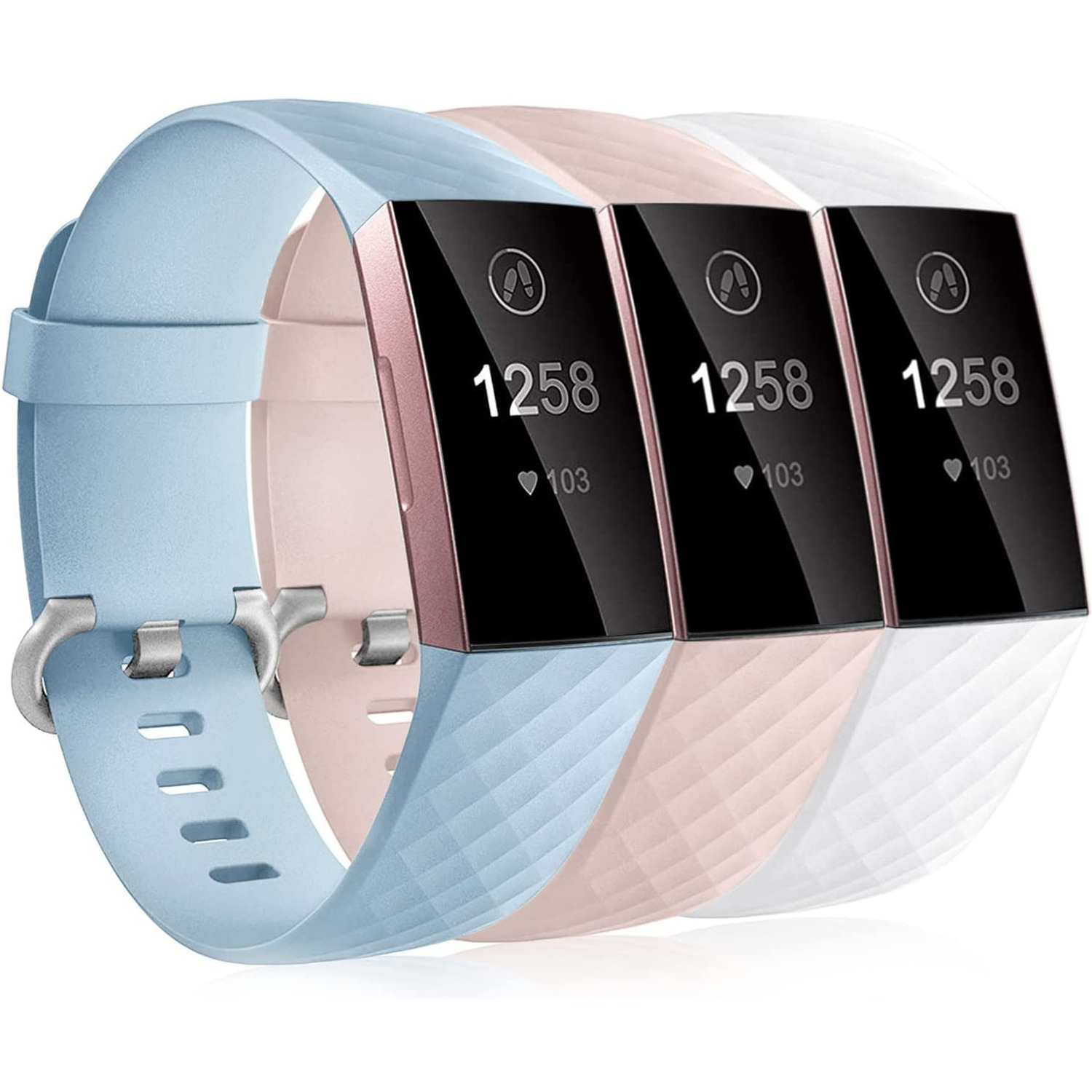 3 Fitbit Charge 3 and 4 Compatible Straps