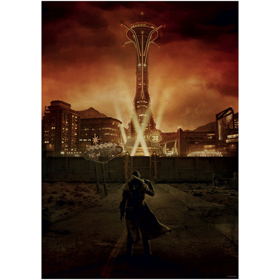 Fallout New Vegas Limited Edition A3 Art Print