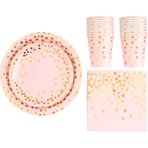 Lifeideas 60 Piece Birthday Party Tableware Set