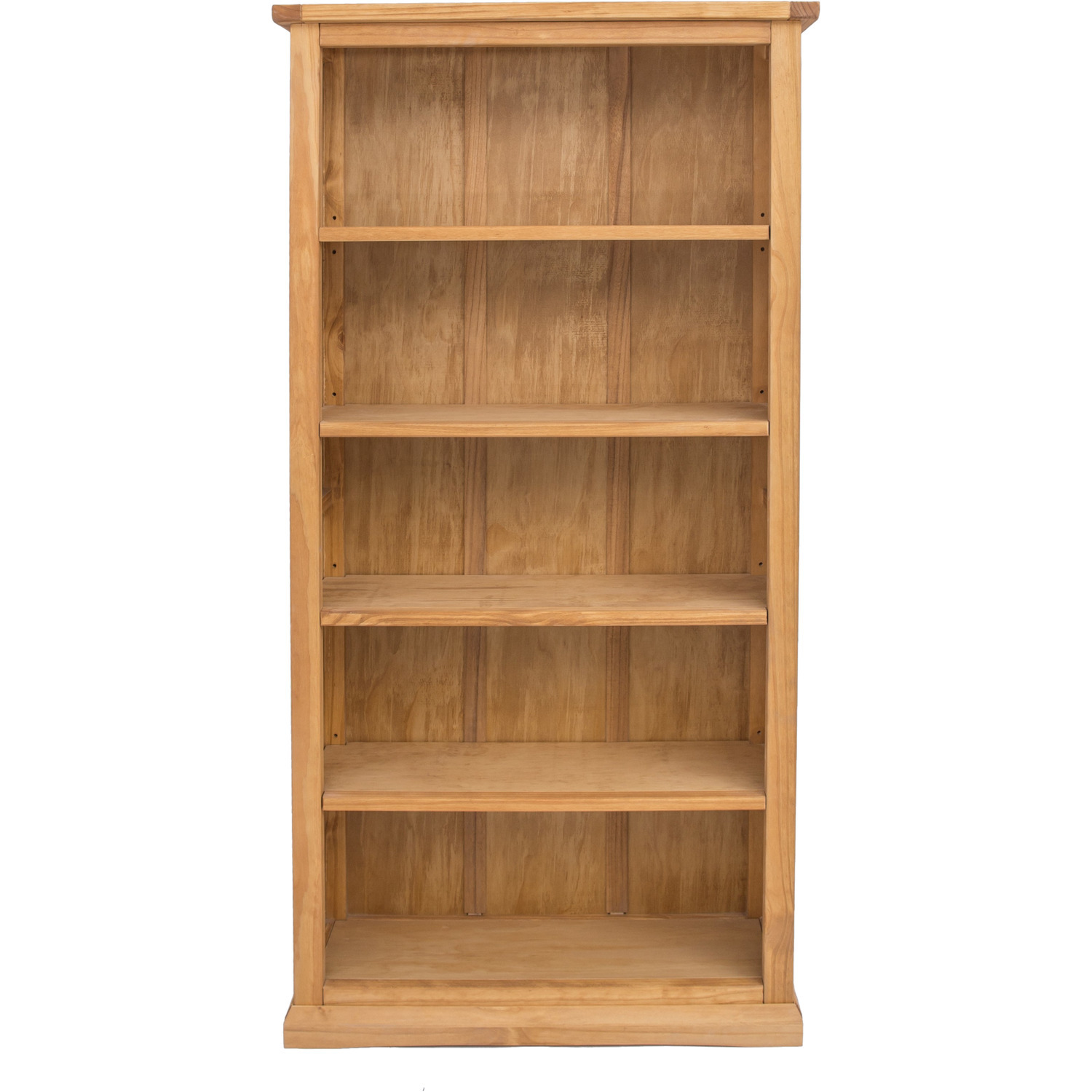 Lucca Bookcase - Light wood / 90cm / 180cm / 30cm