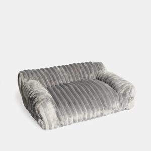 OHS Plush Ribbed Pet Sofa Bed