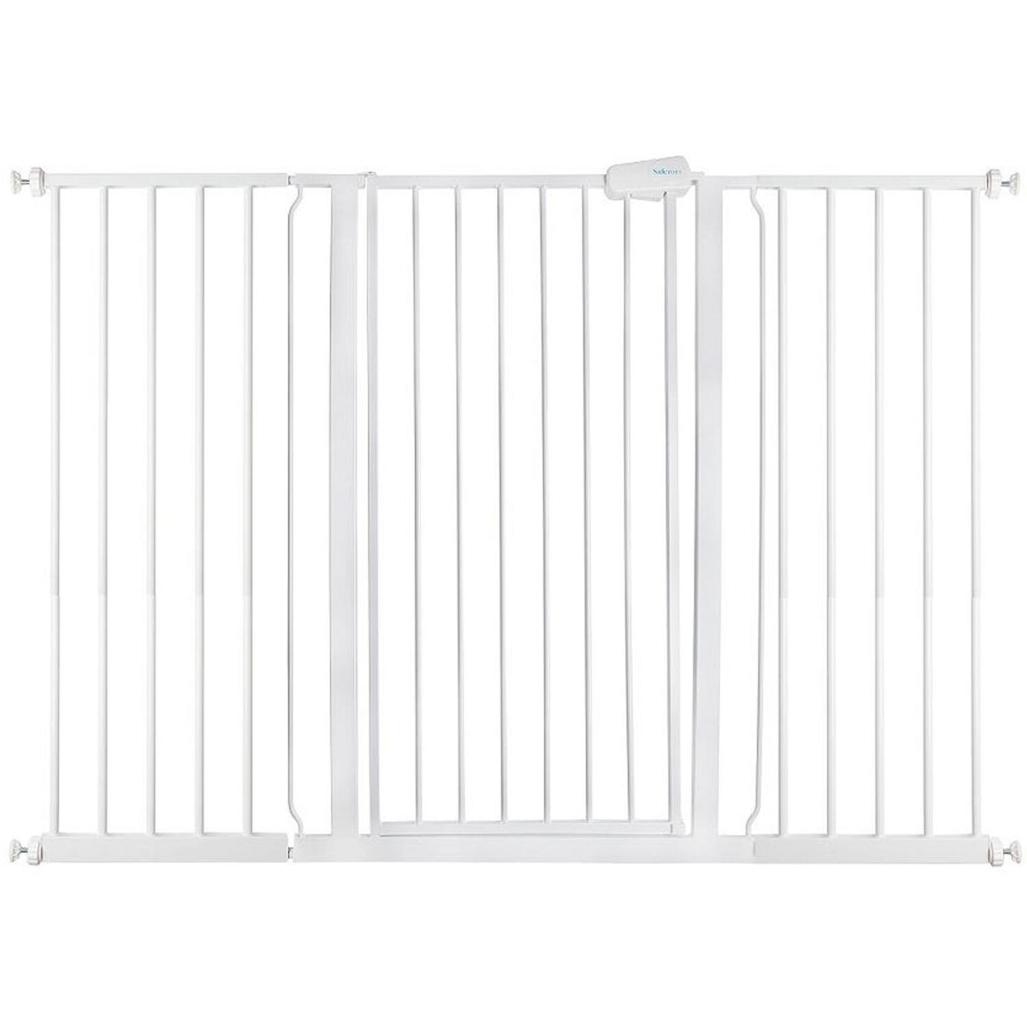 Safetots Unisex White Extra Tall Pressure Fit Gate Pressure Fit Baby Gate 104Cm Tall In | : 139.8 Cm - 147.4 Cm - Image 3