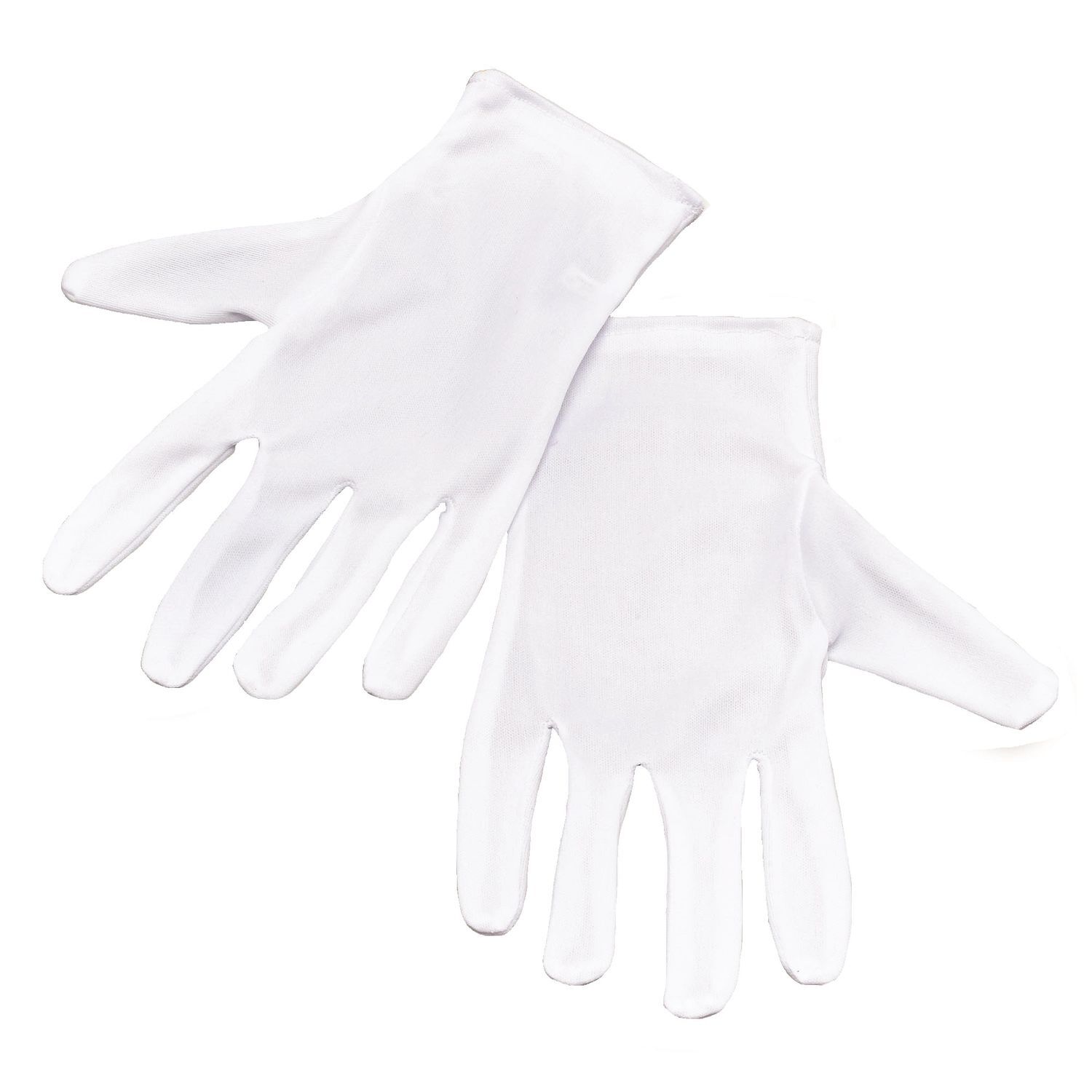 Bristol Novelty Unisex Adults Magician Gloves (1 Pair) - White
