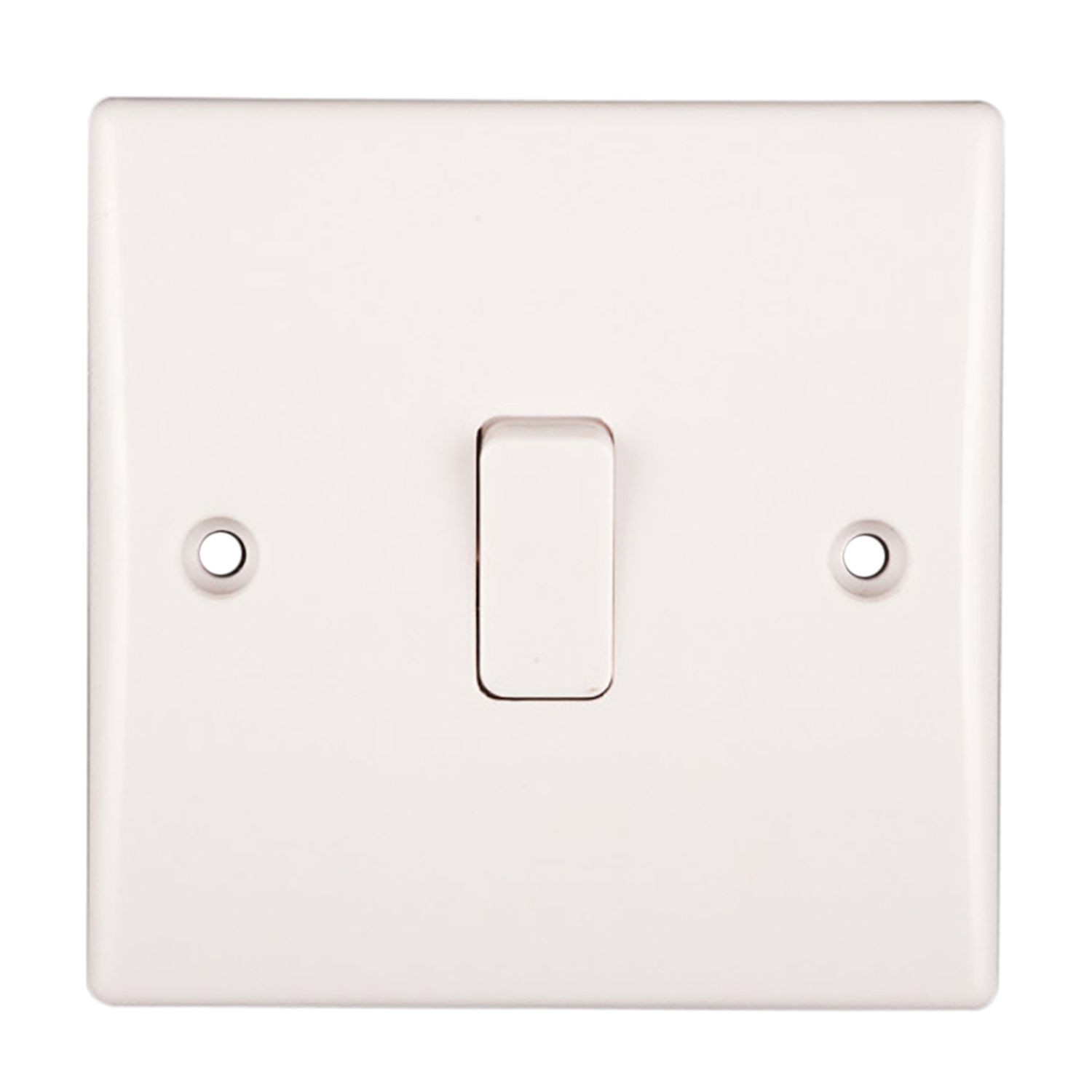 Dencon Slimline 10A 2Way Switch To Bs3676 - White