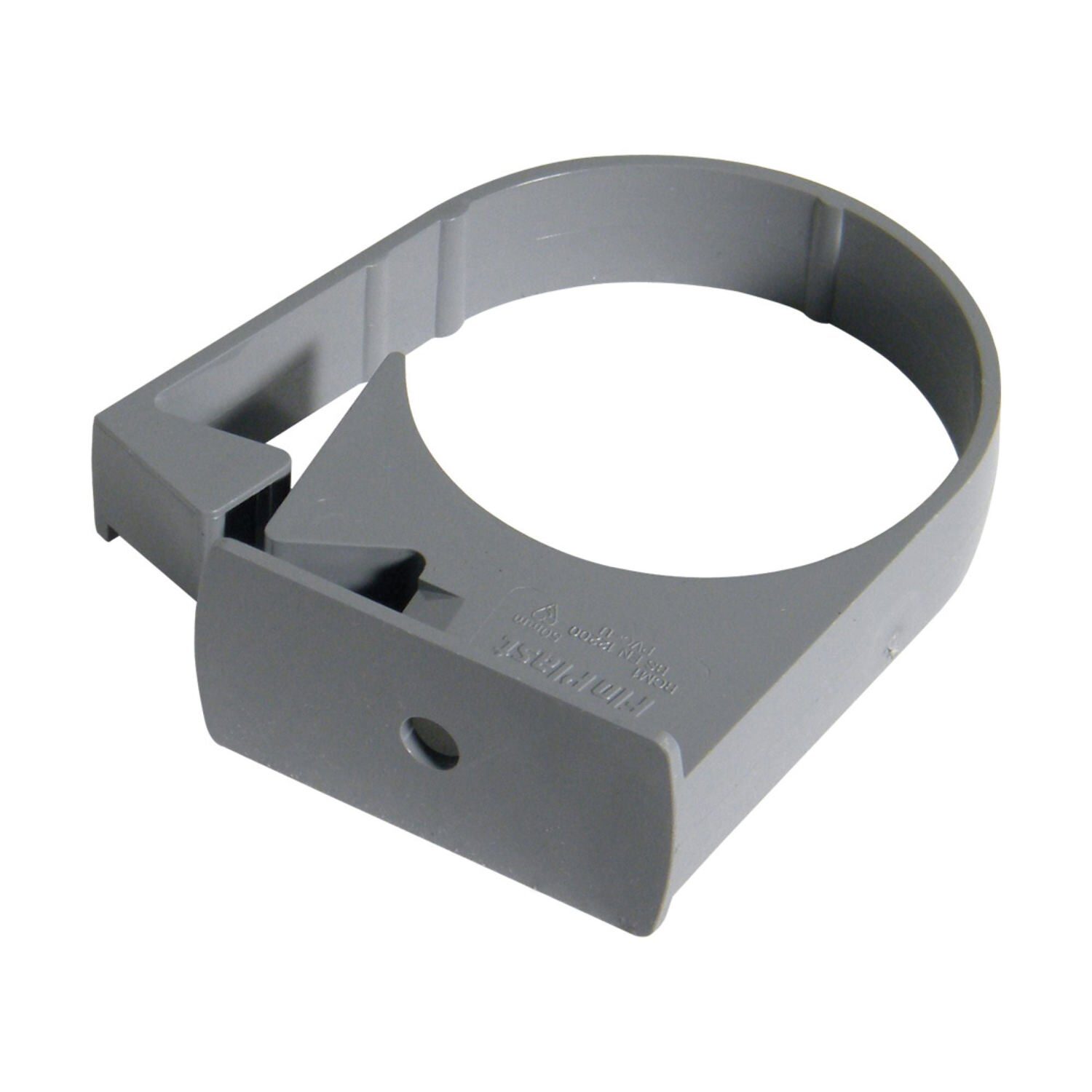 FloPlast 50mm Round Downpipe Bracket Grey - Image 5