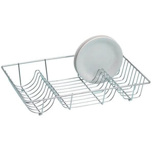 Chrome Wire Flat Dish Drainer