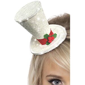 Smiffys Top Hat Christmas Costume Headwear
