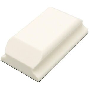 Flexipads World Class Hand Sanding Block Shaped White Pur Grip 70 X 125mm