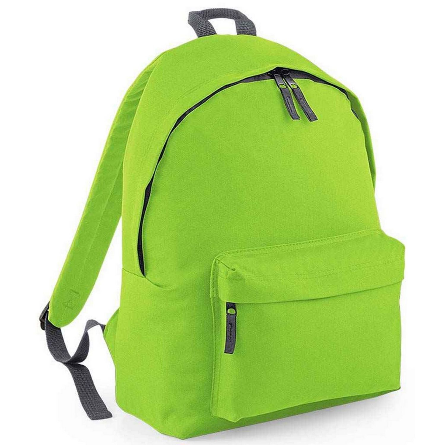 Bagbase Original Fashion Backpack - Lime/Graphite / Polyester - Image 1