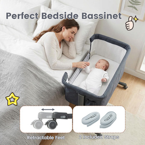 3-in-1 Height Adjustable Baby Bedside Sleeper