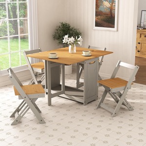 Corona Butterfly Grey Dining Set